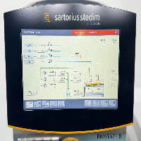 Sartorius Biostat B Bioreactor w/ Biostat RM Wave Mixer image 2